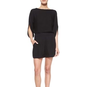 DVF black romper